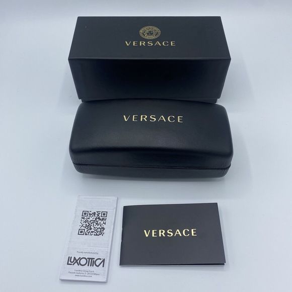 Versace VE4361 Biggie Sunglasses Medusa Head Unisex Black Brand New W Case Boxed - Picture 3 of 16